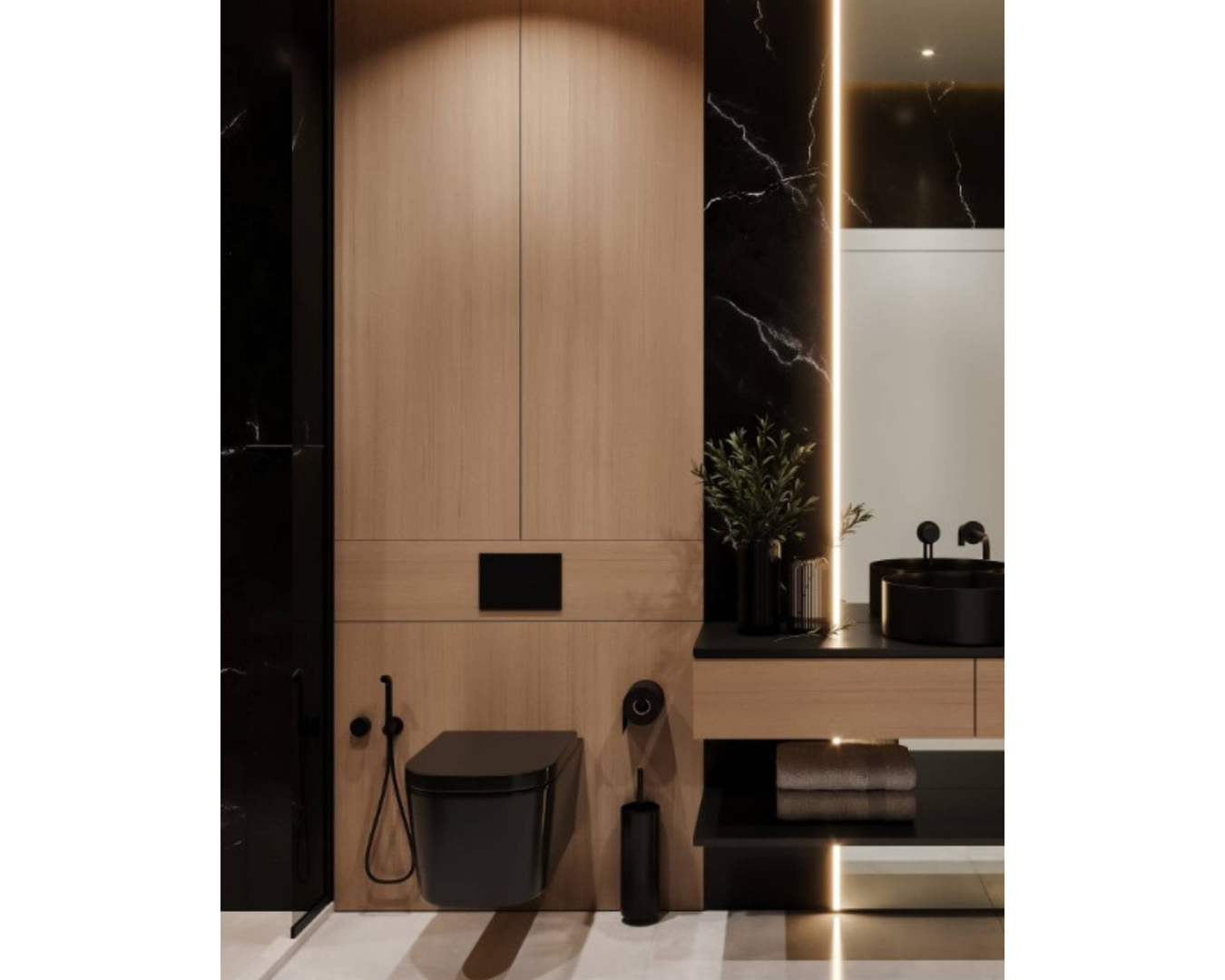 Dark tone bath 3